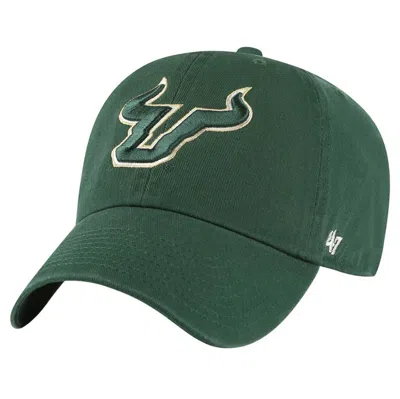 47 ' Green South Florida Bulls Vintage Clean Up Adjustable Hat