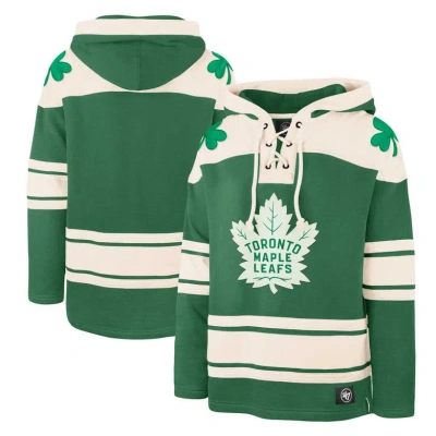 47 ' Kelly Green Toronto Maple Leafs St. Patrick's Day Superior Lacer Pullover Hoodie