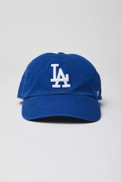 47 Brand Los Angeles Dodgers Baseball Hat In Dark Blue At Urban Outfitters