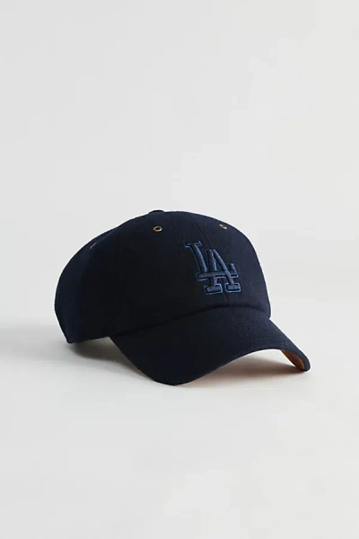 47 Los Angeles Dodgers Tonal Logo Hat In Navy, Men's At Urban Outfitters In Blue