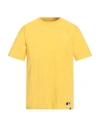 47 Brand Man T-shirt Yellow Size S Cotton In Yellow