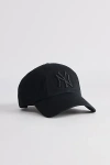 47 Mlb New York Yankees Classic Clean Up Hat In Pitch Black At Urban Outfitters