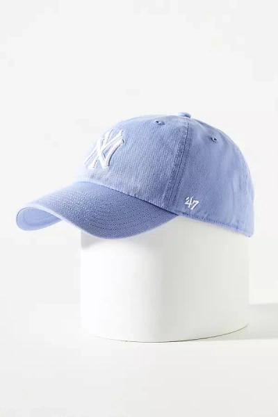 47 Brand Ny Baseball Cap In Purple