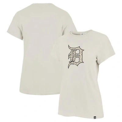 47 ' Oatmeal Detroit Tigers Imprint Frankie T-shirt