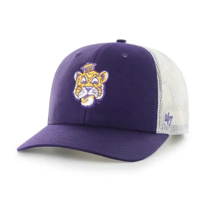 47 ' Purple Lsu Tigers Trucker Adjustable Hat