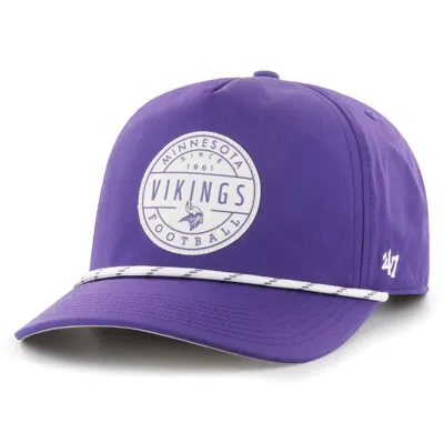 47 ' Purple Minnesota Vikings Suburbia Hitch Adjustable Hat