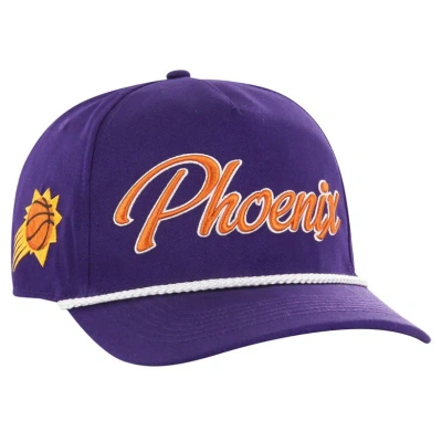 47 '  Purple Phoenix Suns Overhand Logo Hitch Adjustable Hat
