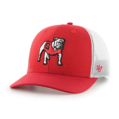 47 ' Red Georgia Bulldogs Trucker Adjustable Hat
