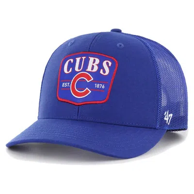 47 ' Royal Chicago Cubs Squad Trucker Adjustable Hat In Blue