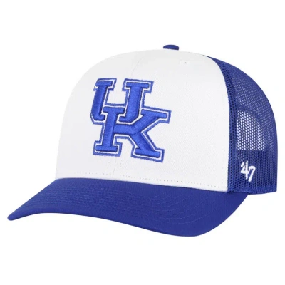 47 ' Royal Kentucky Wildcats Freshman Trucker Adjustable Hat In Blue