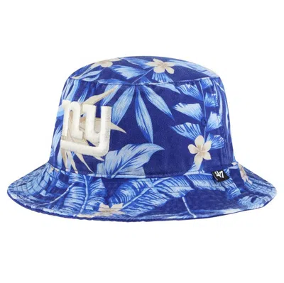 47 ' Royal New York Giants Tropicalia Bucket Hat In Multi