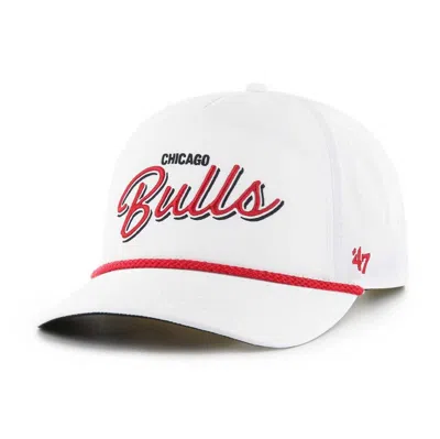 47 ' White Chicago Bulls Fairway Hitch Brrr Adjustable Hat