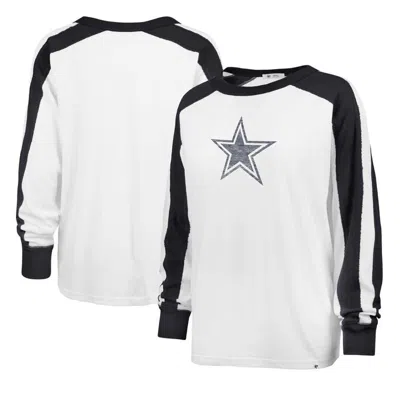 47 ' White Dallas Cowboys Premier Caribou Long Sleeve T-shirt