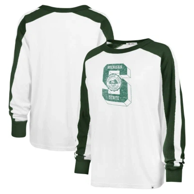 47 ' White Michigan State Spartans Premier Caribou Long Sleeve T-shirt