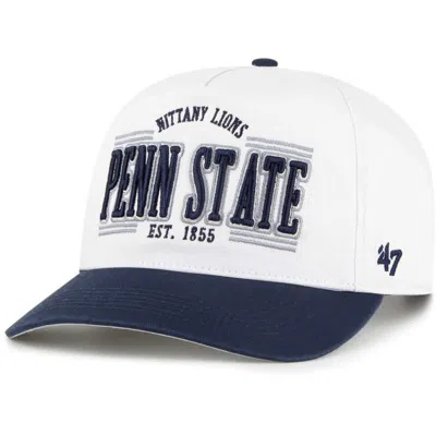 47 ' White Penn State Nittany Lions Streamline Hitch Adjustable Hat