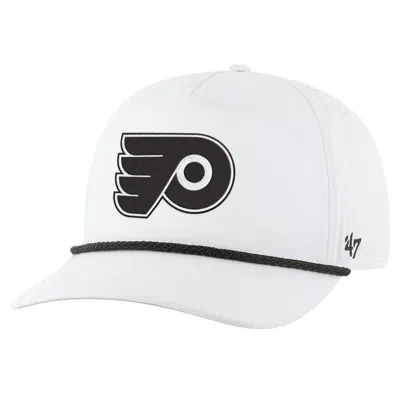 47 ' White Philadelphia Flyers Rope Hitch Adjustable Hat