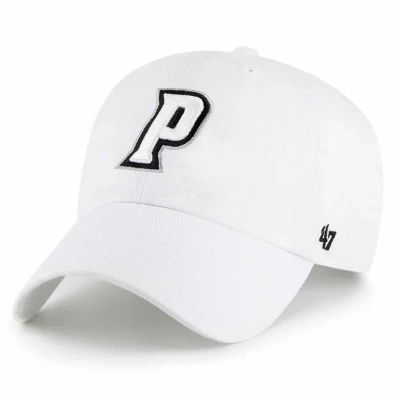 47 ' White Providence Friars Clean Up Adjustable Hat