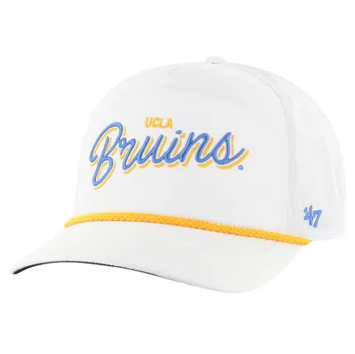 47 ' White Ucla Bruins Fairway Hitch Adjustable Hat