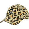 47 Brand Women's Chicago Cubs Bagheera Cheetah Clean Up Adjustable Hat In Tan In Multi