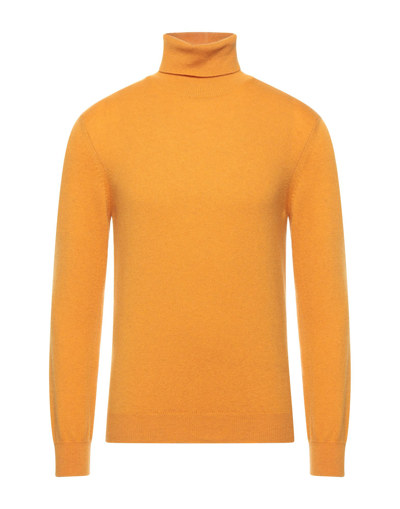 Malo Turtlenecks In Orange