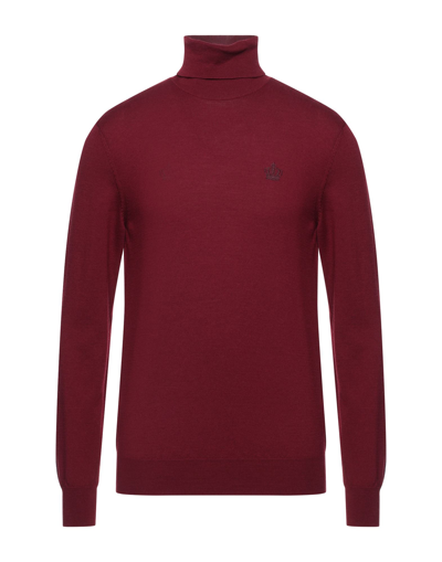 Dolce & Gabbana Turtlenecks In Maroon