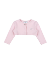 Monnalisa Wrap Cardigans In Pink