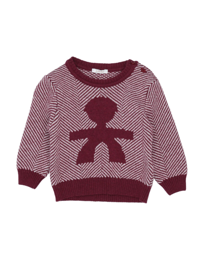 Le Bebé Kids' Sweaters In Red