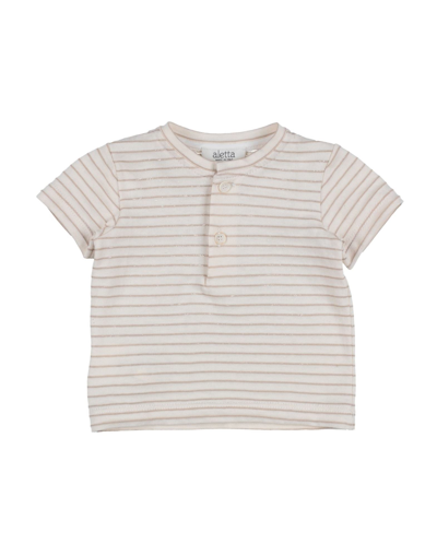 Aletta Kids'  Newborn Boy Sweater Beige Size 3 Cotton, Viscose