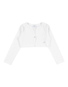 Monnalisa Kids' Wrap Cardigans In White