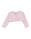 Monnalisa Kids' Wrap Cardigans In Light Pink