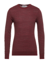 Vneck Sweaters In Red