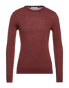 Vneck Sweaters In Red