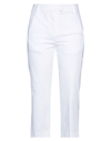 Dondup Cropped Pants In White