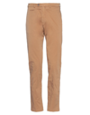 Four.ten Industry 4/10 Four. Ten Industry Man Pants Camel Size 32 Cotton, Elastane In Camel