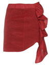 5rue Mini Skirts In Red