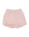 Aletta Kids'  Newborn Girl Shorts & Bermuda Shorts Blush Size 3 Cotton In Pink