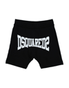 Dsquared2 Babies' Shorts & Bermuda Shorts In Black