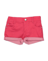 Aletta Babies'  Toddler Girl Shorts & Bermuda Shorts Coral Size 4 Cotton, Polyester, Elastane In Red