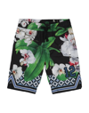 Dolce & Gabbana Toddler Boy Shorts & Bermuda Shorts Black Size 5 Cotton In Black