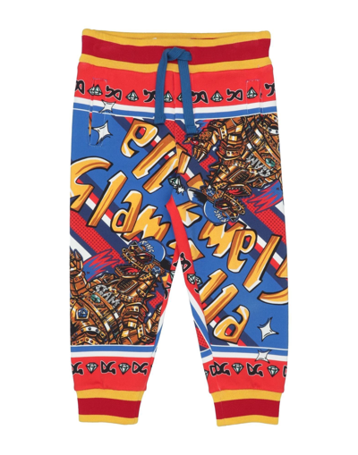 Dolce & Gabbana Kids' Pants In Red