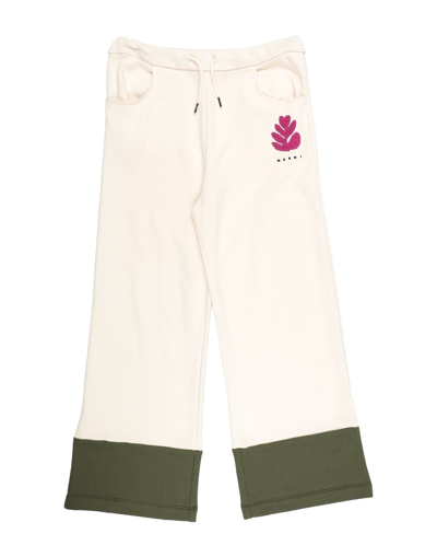 Marni Kids' Pants In White