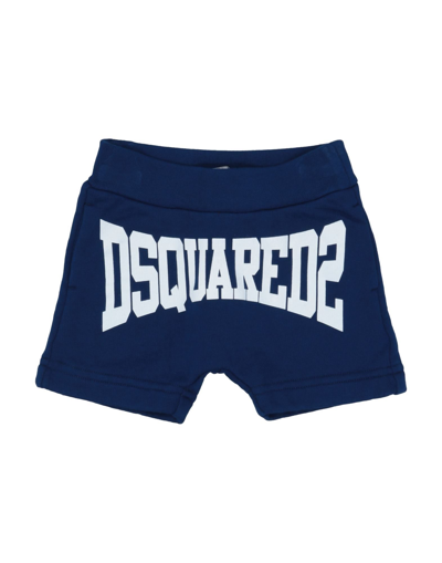 Dsquared2 Kids' Shorts & Bermuda Shorts In Dark Blue