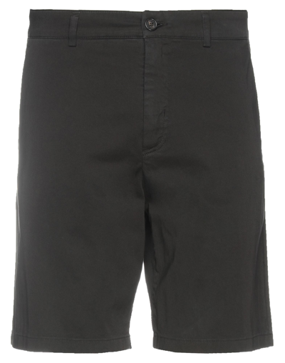 Department 5 Man Shorts & Bermuda Shorts Black Size 31 Cotton, Elastane