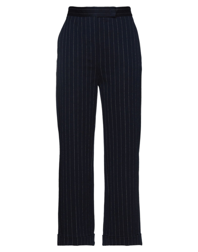 Max Mara Pants In Dark Blue