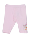 Monnalisa Kids' Leggings In Light Pink