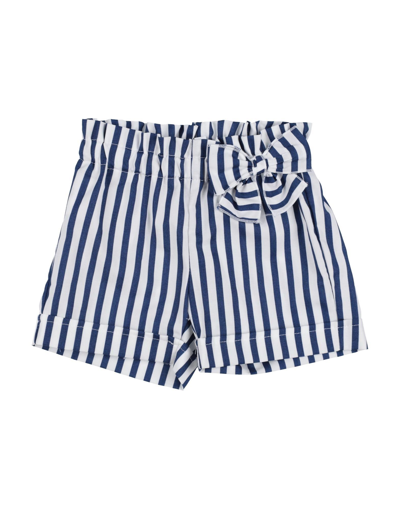 Aletta Kids'  Newborn Girl Shorts & Bermuda Shorts Midnight Blue Size 3 Cotton
