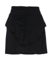 Vanessa Scott Mini Skirts In Black