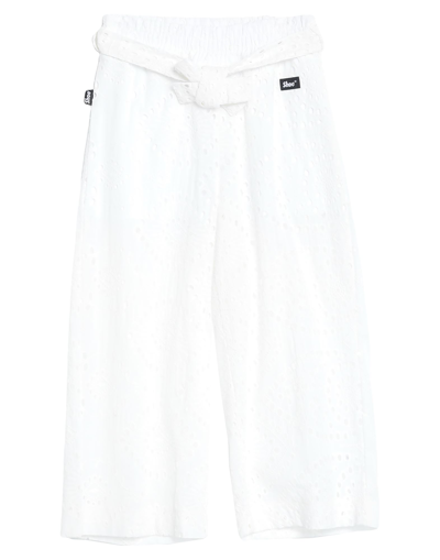 Shoe® Cropped Pants In White
