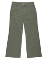Pinko Up Kids' Pants In Military Green