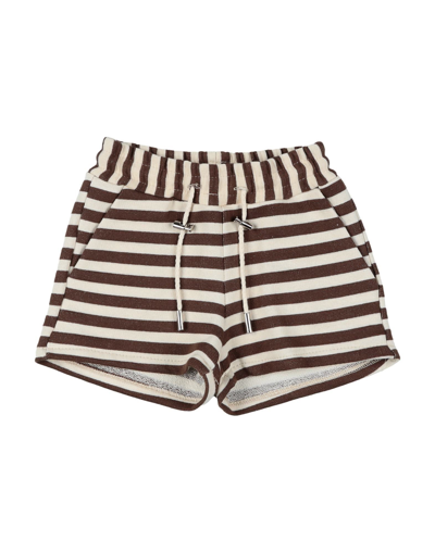 Manila Grace Kids'  Toddler Girl Shorts & Bermuda Shorts Brown Size 7 Cotton, Viscose